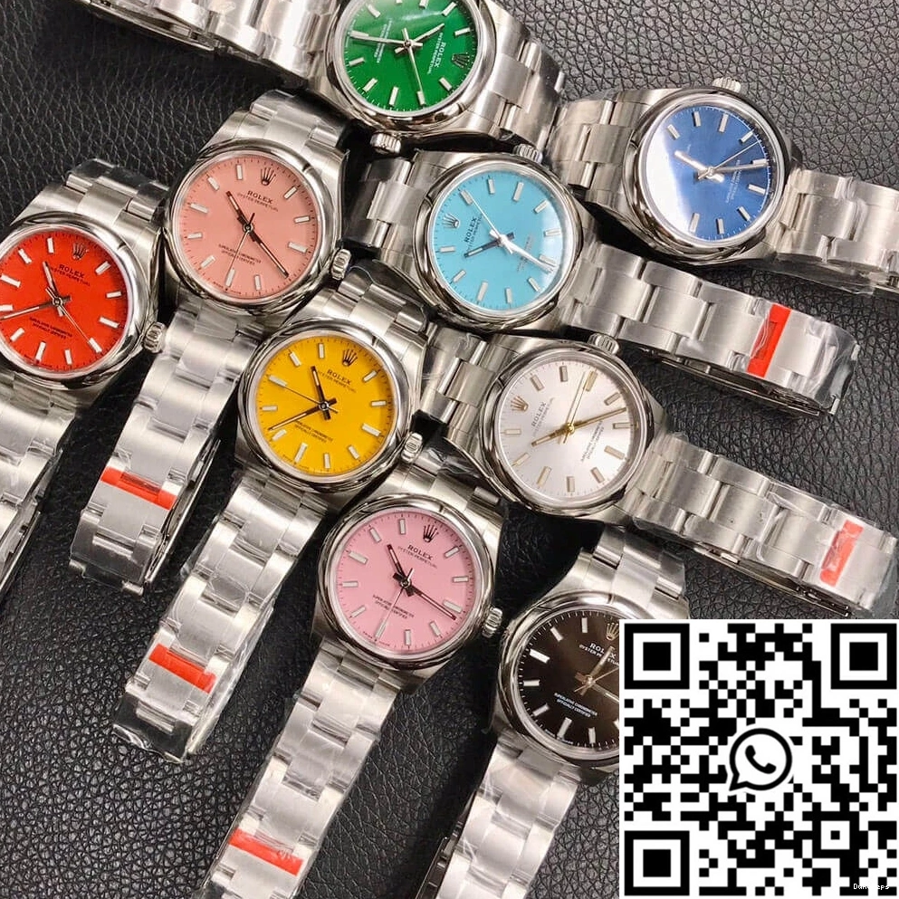 M277200-0003 Rolex 31MM EW Factory Blue Perpetual Oyster Dial 0724